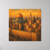 エルサレムの永遠の栄光 キャンバスプリント (正面)