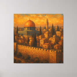 エルサレムの永遠の栄光 キャンバスプリント