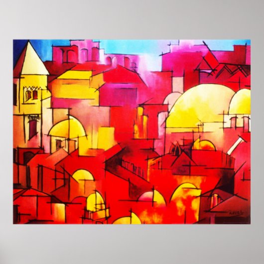 エルサレムの熱 ポスター (正面)