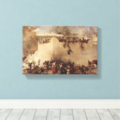 エルサレムの神殿の破壊 キャンバスプリント (インサイチュ (ウッドフロア))