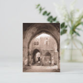 エルサレムの神殿山のチェーンゲート ポストカード (スタンド正面)