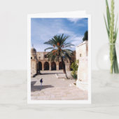 エルサレムの神殿山の肖像 カード (正面)