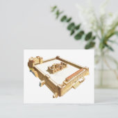 エルサレムの神殿。ヘロデ神殿 ポストカード (スタンド正面)