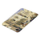 エルサレムの聖なる墓（色のリトボ） マグネット (左側)