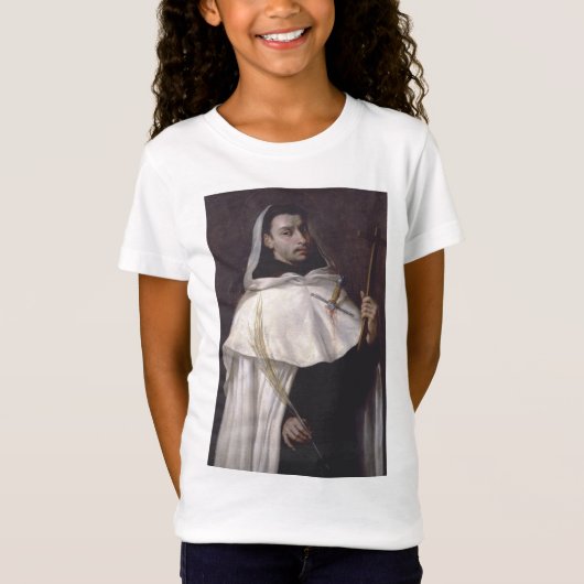 エルサレムの聖アンジェルス殉教者・説教者 Tシャツ (正面)