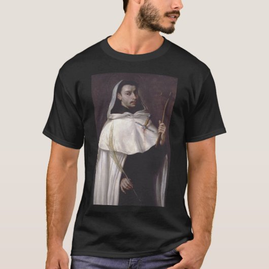 エルサレムの聖アンジェルス殉教者・説教者 Tシャツ (正面)