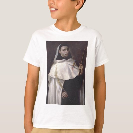 エルサレムの聖アンジェルス殉教者・説教者 Tシャツ (正面)