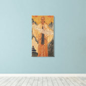 エルサレムの聖サバのアイコン， 1572 キャンバスプリント (インサイチュ (ウッドフロア))