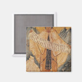 エルサレムの聖サバのアイコン， 1572 マグネット (正面/裏面)