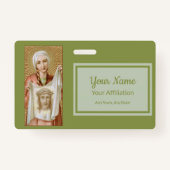 エルサレムの聖ベロニカ(JM 60;スタイル2) バッジ (裏面)