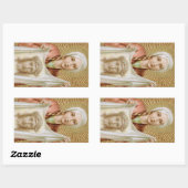 エルサレムの聖ベロニカ(JM 60) 長方形シール (シート)