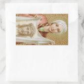 エルサレムの聖ベロニカ(JM 60) 長方形シール (バッグ)