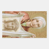 エルサレムの聖ベロニカ(JM 60) 長方形シール (正面)