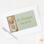 エルサレムの聖ベロニカ(JM 60) 長方形シール (封筒)