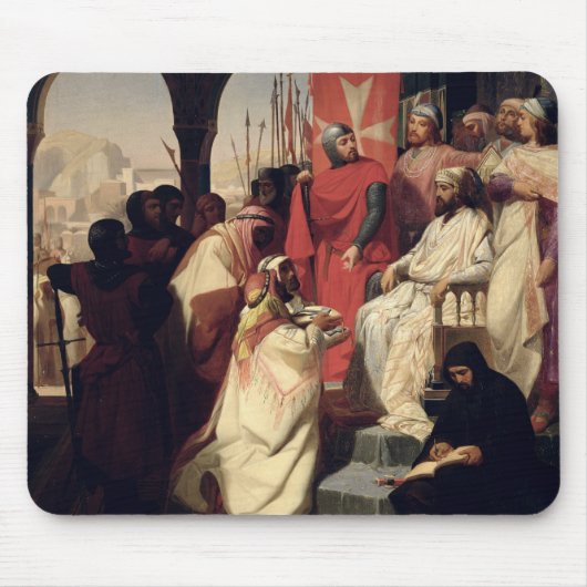 エルサレムの聖ヨハネの等級の騎士 マウスパッド (正面)