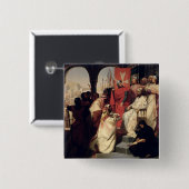 エルサレムの聖ヨハネの等級の騎士 缶バッジ (正面&裏面)