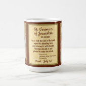 エルサレムの聖ヴェロニカ(JM 60; スタイル2) コーヒーマグカップ (中央)