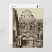 エルサレムの聖墳墓教会 ポストカード (正面/裏面)