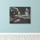 エルサレムの苦闘の収穫物 キャンバスプリント (インサイチュ (ウッドフロア))