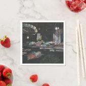 エルサレムの苦闘の収穫物 スタンダードカクテルナプキン (インサイチュ)