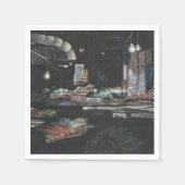 エルサレムの苦闘の収穫物 スタンダードカクテルナプキン (正面)