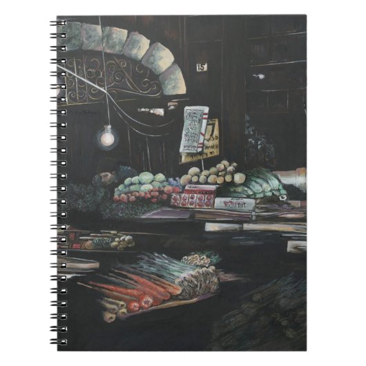 エルサレムの苦闘の収穫物 ノートブック (正面)