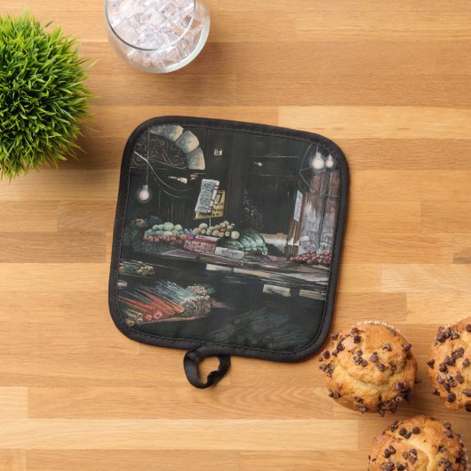 エルサレムの苦闘の収穫物 鍋敷き (トップダウン)