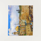 エルサレムの西壁(悲しみの壁) タペストリー (正面)