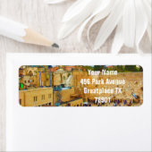 エルサレムの西壁（悲しみの壁） ラベル (インサイチュ)