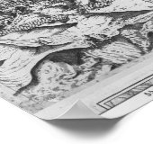 エルサレムの見解1570年？ ポスター (角)