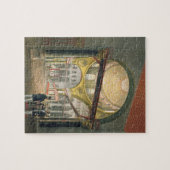 「エルサレムの記念品」からのモスクEl Aksa、 ジグソーパズル (横)