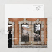 エルサレムの通りで ポストカード (正面/裏面)