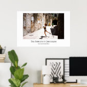 エルサレムの通り – ラージバージョン ポスター (ホームオフィス)