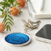 エルサレムの青 キーホルダー (側面)