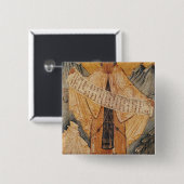 エルサレムのSt. Sabas、1572年のアイコン 缶バッジ (正面&裏面)