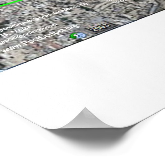 エルサレムは静まる ポスター (角)