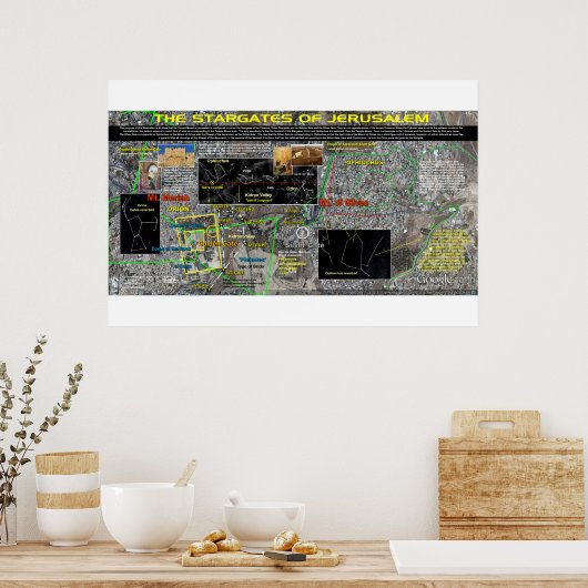 エルサレムは静まる ポスター (キッチン)