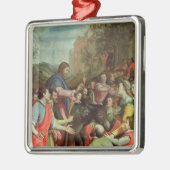 エルサレムへのキリストの記入項目 メタルオーナメント (左)