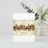 エルサレムイスラエルシティスケープ インビテーションポストカード (スタンド正面)