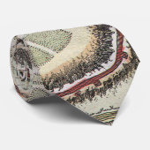 エルサレムイスラエル共和国(1730年)のヴィンテージの地図 ネクタイ (ロール)