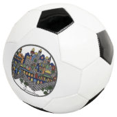 エルサレムカラフルセラミック サッカーボール (3/4)