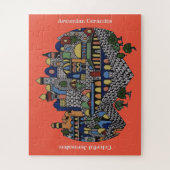 エルサレムカラフル ジグソーパズル (縦)