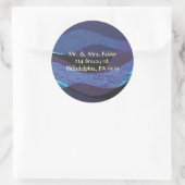 エルサレムミュージカルスカイ返信シール ラウンドシール (バッグ)