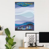 エルサレムミュージカルバーバルミツワーサイン – ポスター (ホームオフィス)