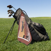 エルサレム再統一50周年記念 ゴルフタオル (グリーン)