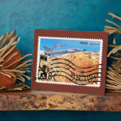 エルサレム再統一50周年記念 フォトプラーク (側面)