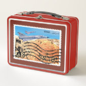 エルサレム再統一50周年記念 メタルランチボックス (正面)