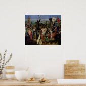 エルサレム十字軍ののまわりに行列 ポスター (キッチン)