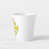 エルサレム十字 カフェラテマグ (正面)