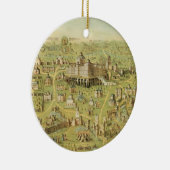 エルサレム及びSolomonの寺院の古代都市 セラミックオーナメント (右)